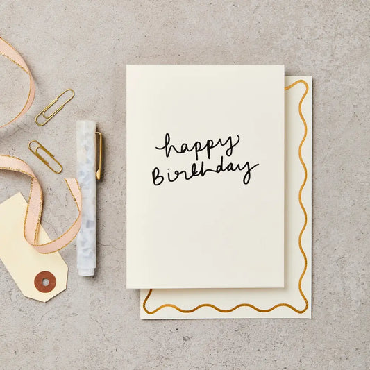 HAPPY BIRTHDAY CARD